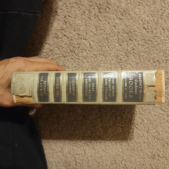 READERS DIGEST Lot of 5 Vintage Condensed Books  1958, 1959, 1966, 1968 - Picture 3 of 16